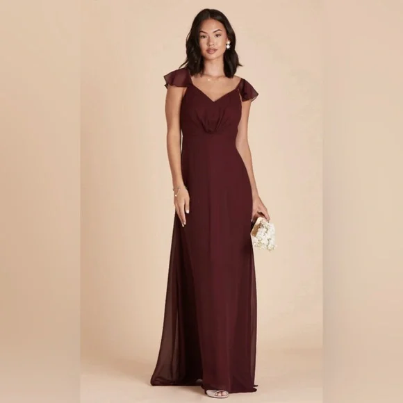 kae dress birdy grey Twilight Bridesmaid Dress Chiffon Size 0X